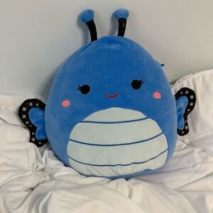 Squishmallows “WAVERLY” Blue Butterfly Squishmallow Plush